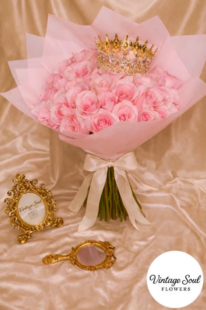 Queen Rose Flower Bouquet (multiple options available)