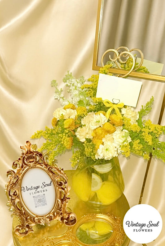 Lemonade Bouquet in a Vase (multiple options available)