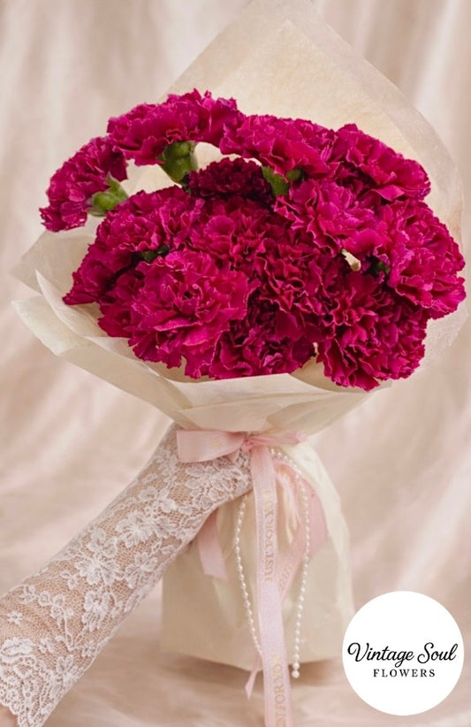 Carnation Flower Bouquet (Florist Choice)