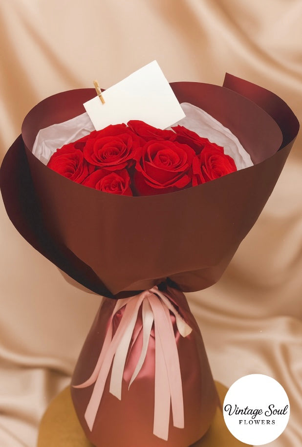 Rose Flower Bouquet (multiple options available)
