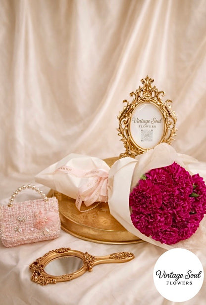Carnation Flower Bouquet (Florist Choice)